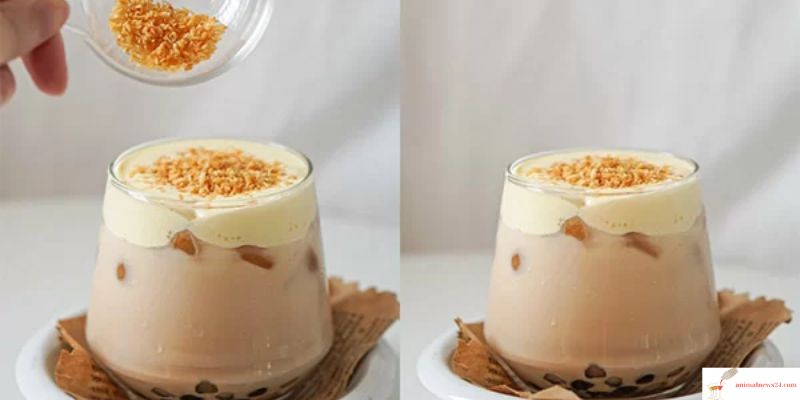 Toasted Coconut Cream Milk Tea